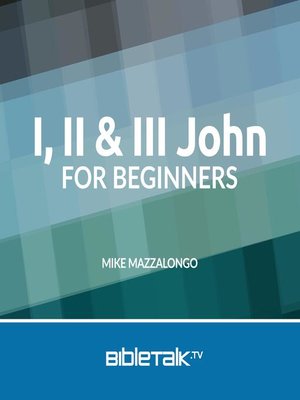 cover image of I, II & III John for Beginners